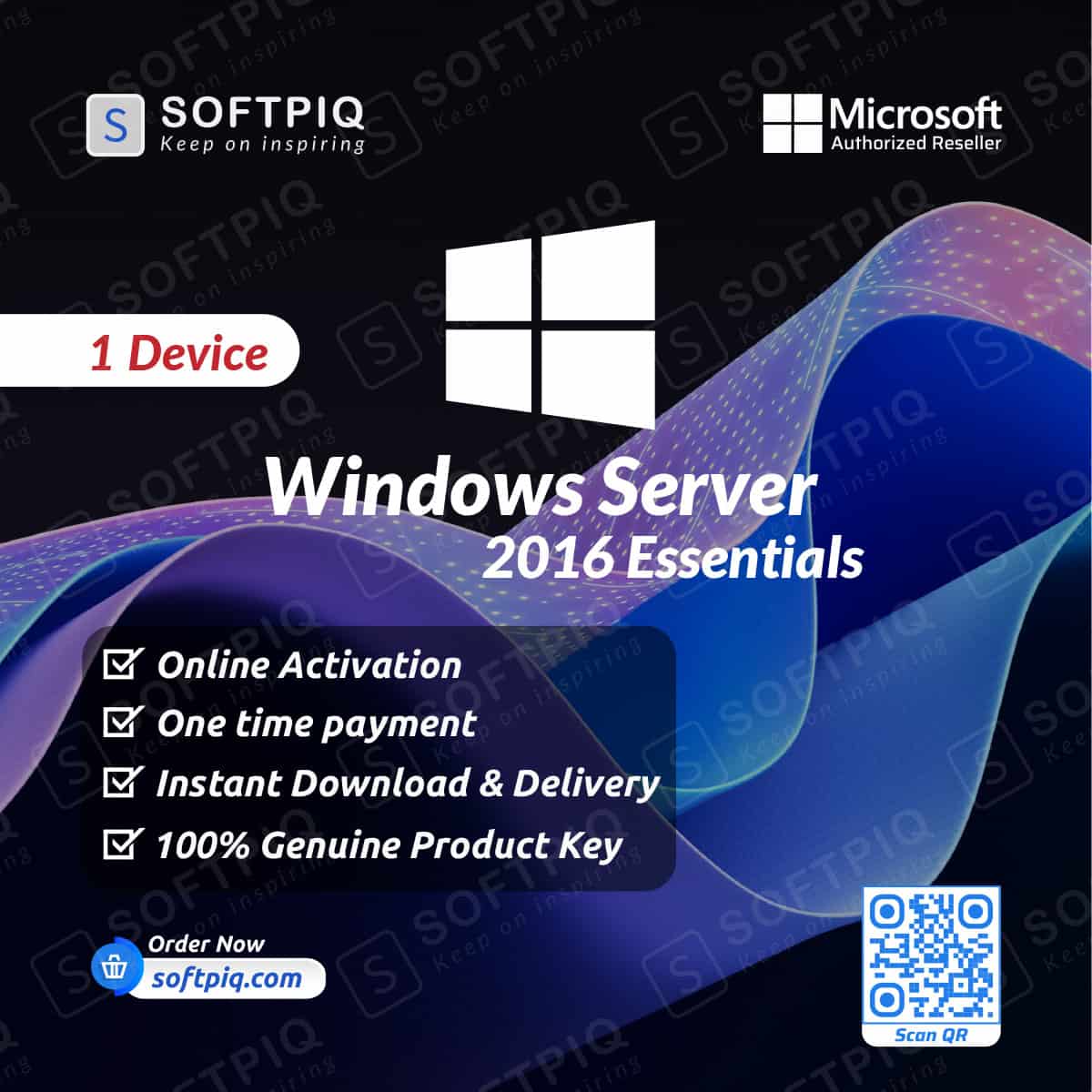 Microsoft Windows Server 2016 Essentials For 1PC