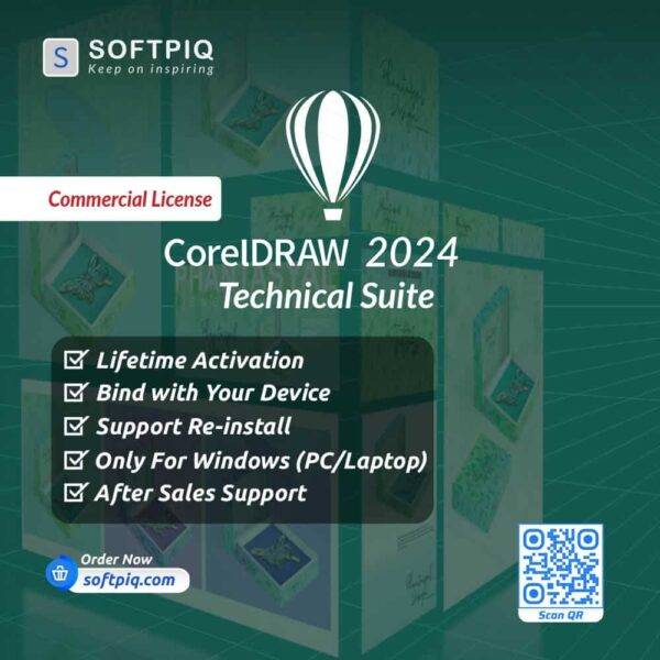 CorelDRAW Technical Suite 2024 Key Windows Commercial License For Lifetime - Image 1